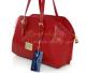 Bartuggi 01151 γυναικεία δερμάτινη τσάντα κόκκινη