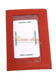 Δερμάτινο πορτοφόλι εγγράφων 95-5692 κόκκινο