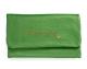 LS 01122 Δερμάτινη θήκη κλειδιών-πορτοφόλι Πράσινο