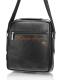 Bartuggi 718-110610 Ανδρική δερμάτινη τσάντα Μαύρη