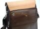 Bartuggi 718-110610 Ανδρική δερμάτινη (eco leather) τσάντα Καφέ