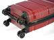 LS 0170-S Μικρή σκληρή τροχήλατη βαλίτσα καμπίνας 50 cm πολυπροπυλενίου Μπορντό