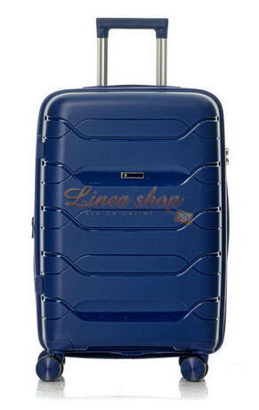 Σκληρή βαλίτσα μεσαίου μεγέθους 6320/M Μπλε