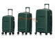 Σκληρές βαλίτσες σε SET 3 τεμάχια & μεγέθη 6320/SET-3X Πράσινο