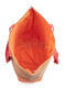Verde Γυναικεία Τσάντα Θαλάσσης (μεγάλη)14-0142 Ψάθινη Πορτοκαλί