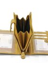Γυναικείο δερμάτινο πορτοφόλι gm 40-2005 ΚΙΤΡΙΝΟ