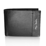 Pierre Cardin 02660 ανδρικό δερμάτινο πορτοφόλι Μαύρο