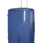 rcm 923015/L Άθραυστη βαλίτσα πολυπροπυλενίου μεγάλου μεγέθους (L) Μπλέ