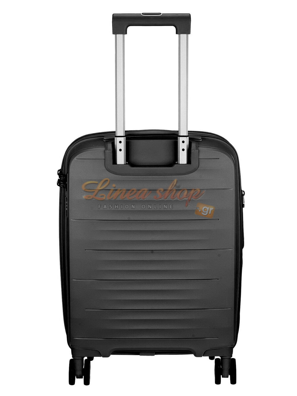 Xplorer 6922/3X-SET Άθραυστες βαλίτσες πολυπροπυλενίου σε SET 3 τεμάχια & μεγέθη (S/M/L) Μαύρο