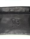 LS 2078 UNISEX Μικρό δερμάτινο πορτοφόλι κερμάτων-κλειδιών καφέ μαύρο