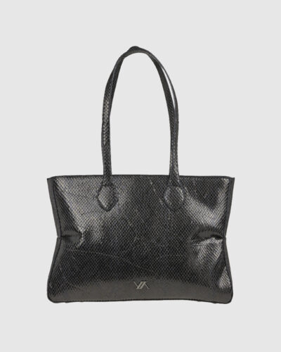 VERDE ΓΥΝΑΙΚΕΙΑ ΤΣΑΝΤΑ ΩΜΟΥ 16-0008239 ANIMAL PRINT ΜΑΥΡΟ
