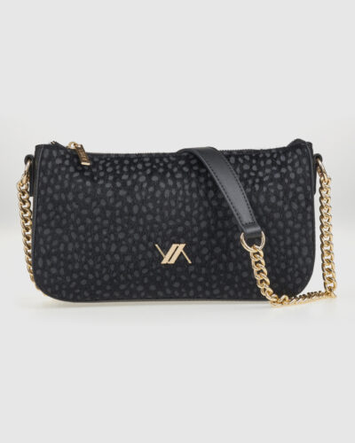 VERDE ΓΥΝΑΙΚΕΙΑ ΤΣΑΝΤΑ ΧΙΑΣΤΙ 16-0008264 ANIMAL PRINT ΜΑΥΡΟ
