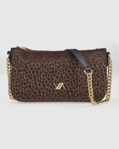VERDE ΓΥΝΑΙΚΕΙΑ ΤΣΑΝΤΑ ΧΙΑΣΤΙ 16-0008264 ANIMAL PRINT ΚΑΦΕ