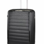 rcm Άθραυστη βαλίτσα πολυπροπυλενίου μεγάλου μεγέθους (L) 7780/L Μαύρη