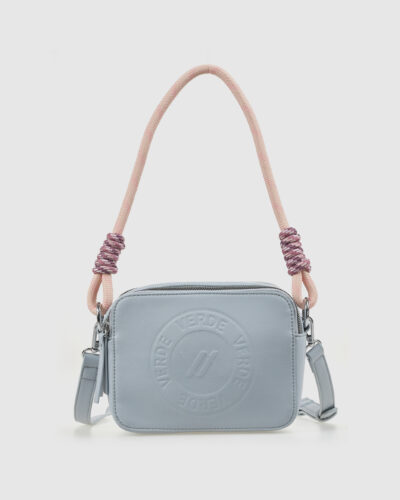 Verde Γυναικεία Τσάντα Χιαστί 16-0008329 Μπλε