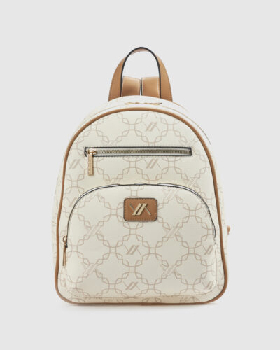 Verde Γυναικείο Σακίδιο Πλάτης 16-0008474 Εκρού