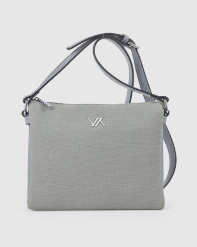 Verde Γυναικεία Τσάντα Χιαστί 16-0008498 Μπλε