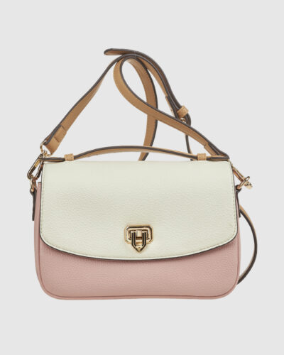 Verde Γυναικεία Τσάντα Χιαστί 16-0008334 Ροζ