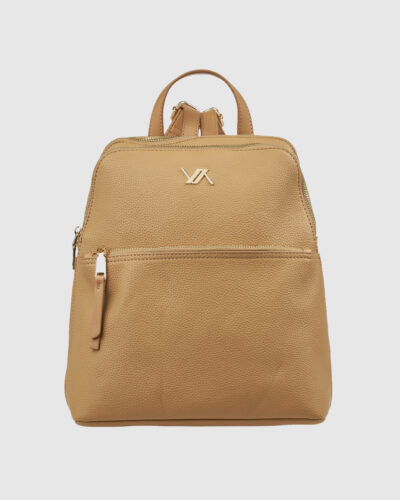 Verde Γυναικεία Τσάντα Πλάτης 16-0008336 Καμελ