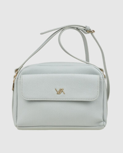 Verde Γυναικεία Τσάντα Χιαστί 16-0008337 Γκρι