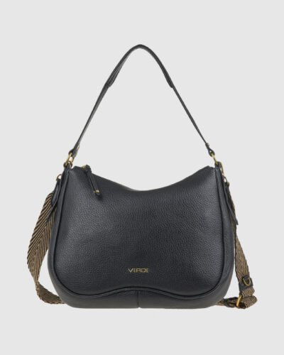 Verde Γυναικεία Τσάντα Ώμου 16-0008338 Μαύρο