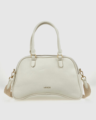 Verde Γυναικεία Τσάντα Χειρός 16-0008339 Εκρού