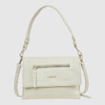 Verde Γυναικεία Τσάντα Χιαστί 16-0008347 Εκρού