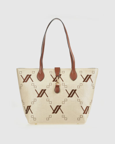 Verde Γυναικεία Τσάντα Ώμου 16-0008351 Καφέ