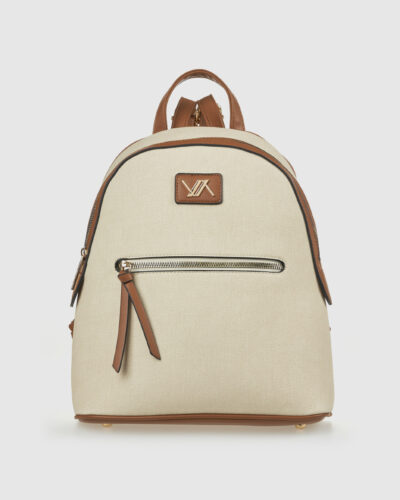 Verde Γυναικείο Σακίδιο Πλάτης 16-0008403 Εκρού