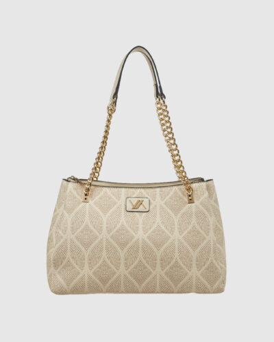 Verde Γυναικεία Τσάντα Ώμου 16-0008407 Εκρού