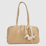 Verde Γυναικεία Τσάντα Ώμου 16-0008422 Μπεζ