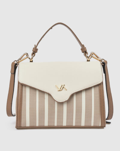 Verde Γυναικεία Τσάντα Χειρός 16-0008433 Μπεζ