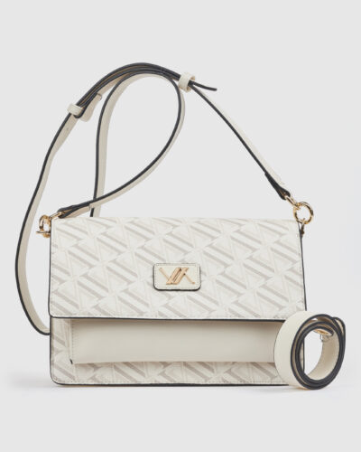 Verde Γυναικεία Τσάντα Ώμου 16-0008438 Εκρού