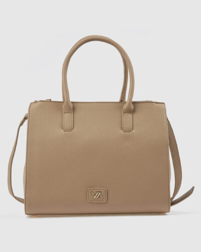 Verde Γυναικεία Τσάντα Χειρός 16-0008454 Μπεζ