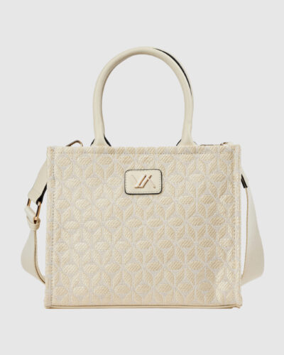 Verde Γυναικεία Τσάντα Χειρός 16-0008461 Εκρού