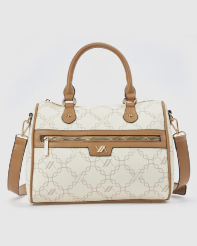 Verde Γυναικεία Τσάντα Χειρός 16-0008476 Εκρού