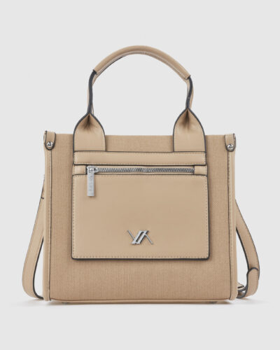 Verde Γυναικεία Τσάντα Χειρός 16-0008497 Μπεζ