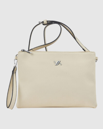 Verde Γυναικεία Τσάντα Χειρός 16-0008503 Εκρού