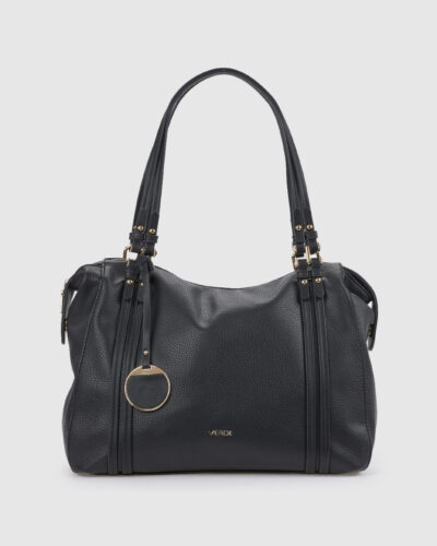 Verde Γυναικεία Τσάντα Ώμου 16-0008517 Μαύρο