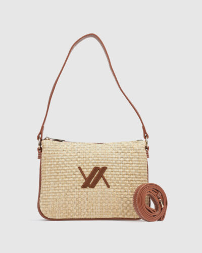 Verde Γυναικεία Τσάντα Ώμου 16-0008530 Καμελ