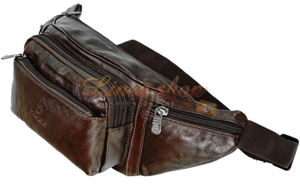 Δερμάτινη μπανάνα-τσαντάκι μέσης 832564 Μαύρη Δερμάτινη μπανάνα-τσαντάκι μέσης 832564 Μαύρη