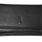 ΓΥΝΑΙΚΕΙΟ ΔΕΡΜΑΤΙΝΟ ΠΟΡΤΟΦΟΛΙ "Bartuggi"  049225 Μαύρο