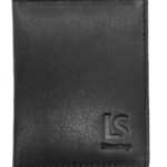 LS 10100 ΔΕΡΜΑΤΙΝΗ ΜΙΚΡΗ ΘΗΚΗ ΚΑΡΤΩΝ ΜΑΥΡΗ