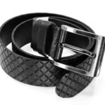 UNISEX ΔΕΡΜΑΤΙΝΗ ΖΩΝΗ (φαρδιά) 830747 μαύρο