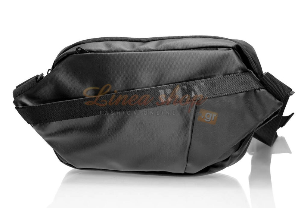 rcm 87701 ''μπανάνα'' τσαντάκι μέσης & στήθος, Μαύρο