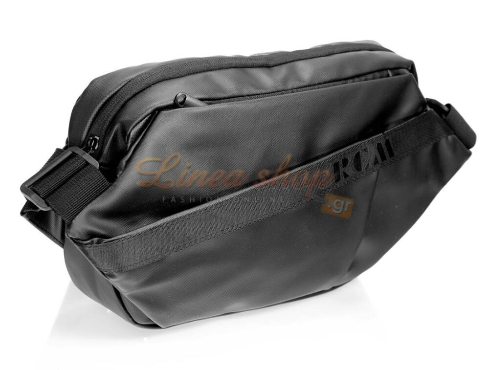 rcm 87701 ''μπανάνα'' τσαντάκι μέσης & στήθος, Μαύρο