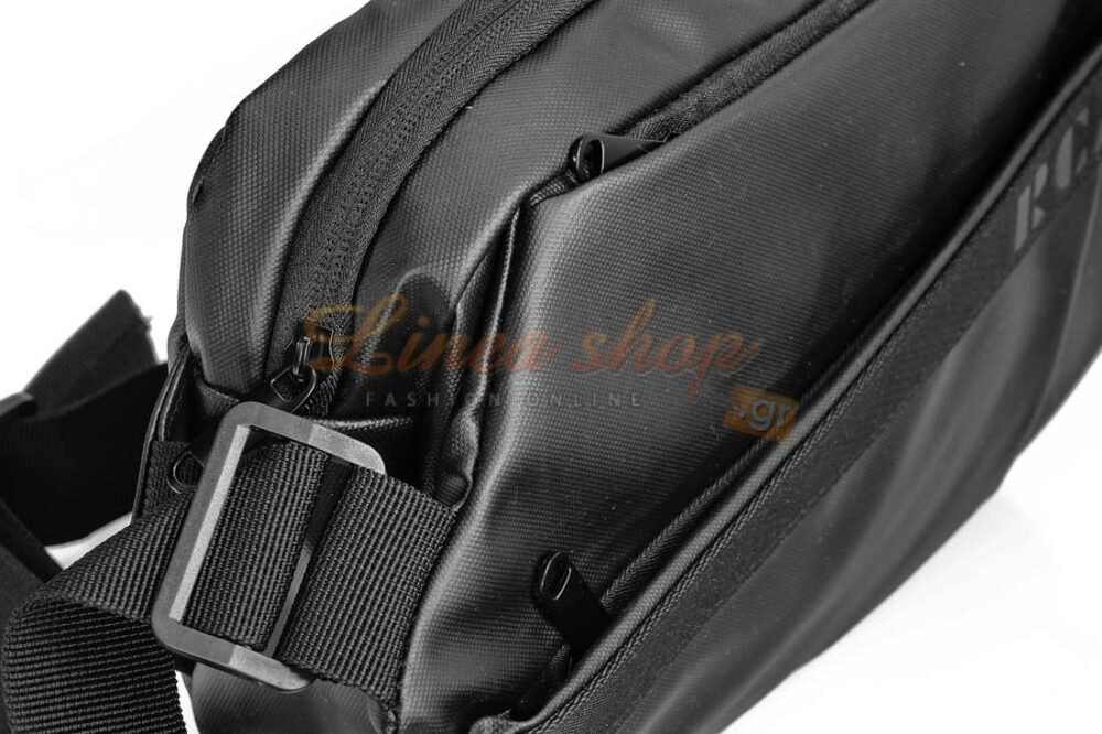 rcm 87701 ''μπανάνα'' τσαντάκι μέσης & στήθος, Μαύρο