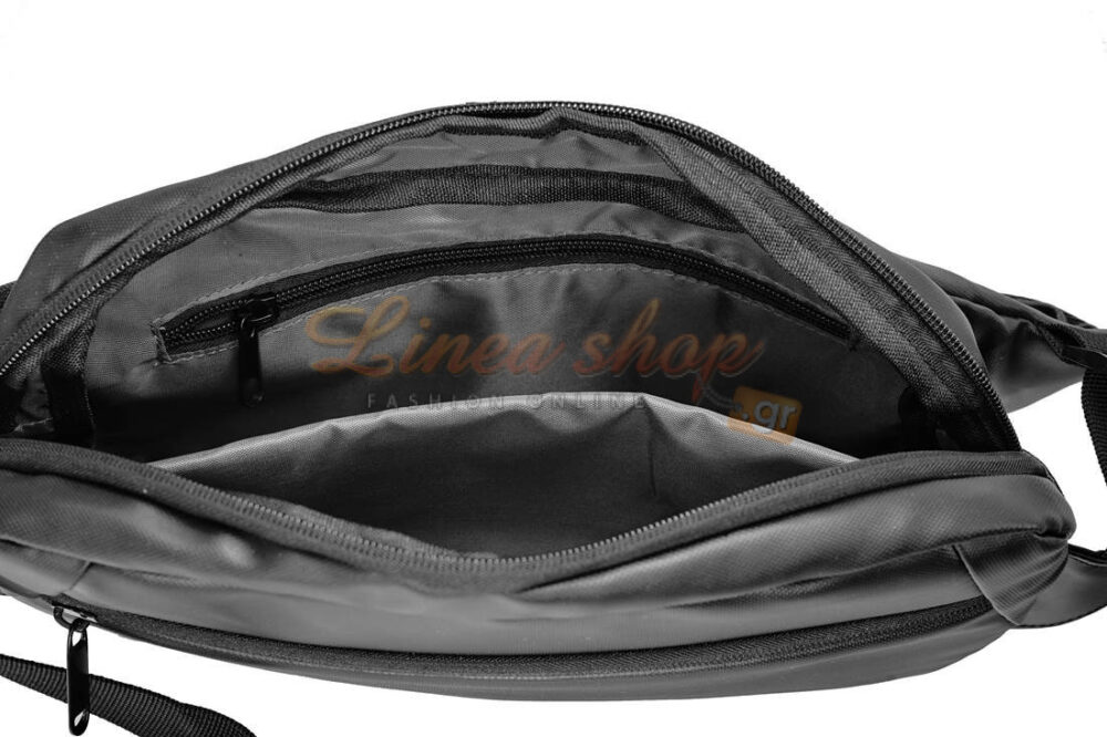 rcm 87701 ''μπανάνα'' τσαντάκι μέσης & στήθος, Μαύρο