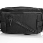 LS 13332 μπανάνα-τσαντάκι μέσης, μεγάλου μεγέθους, Μαύρη