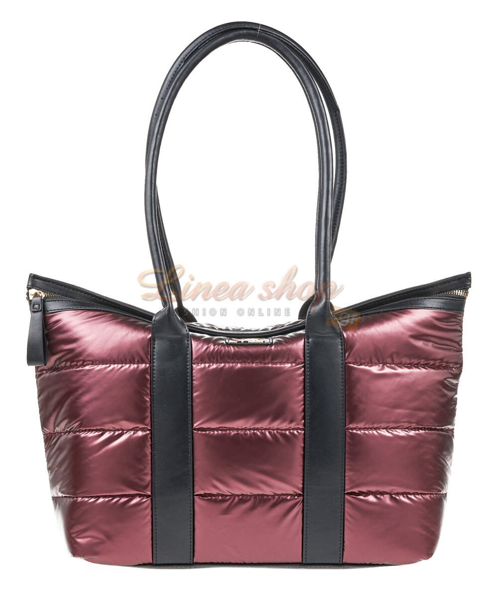 Verde Γυναικεία Τσάντα Ώμου 16-6975 Μαύρο